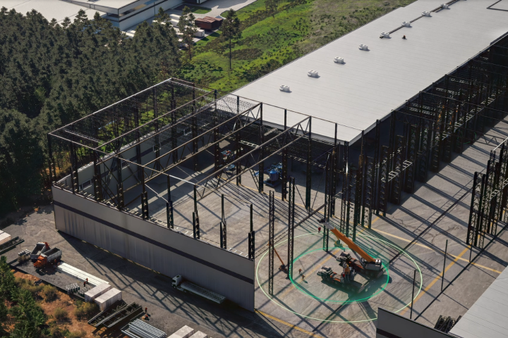 Factory reconstruction simulation