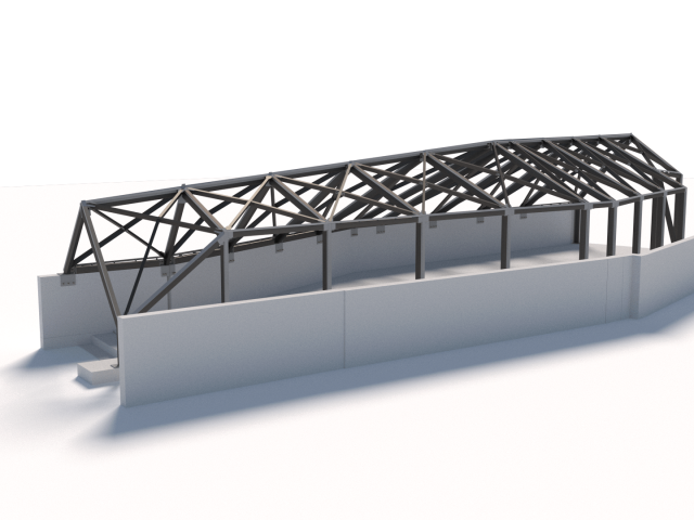 Steel-Glass Roof
